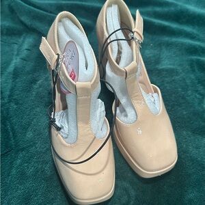 Chic Beige Women's Heels